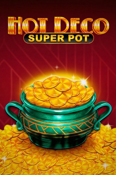 Obálka automatu Hot Deco Super Pot v lobby Kingmaker Casino
